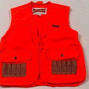 ~~Gamehide Vest M Blaze Orange Hunting Outdoors Shooting Pheasant Pockets     *